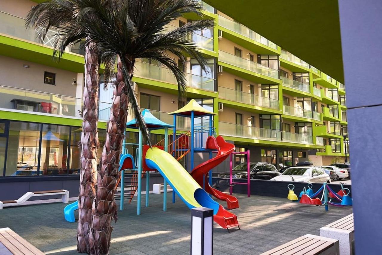 Blue Apartment In Spa N Pool Beach Resort Нэводари Экстерьер фото